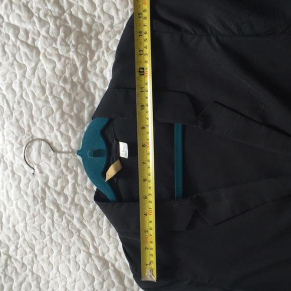 H&M Washed Faux Silk Long/Oversized Blazer - Picture 8 of 8